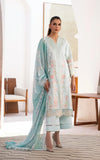 Asifa N Nabeel Frosted Veil-(LEL25-05) Zaina Llimited Luxury Lawn 2025