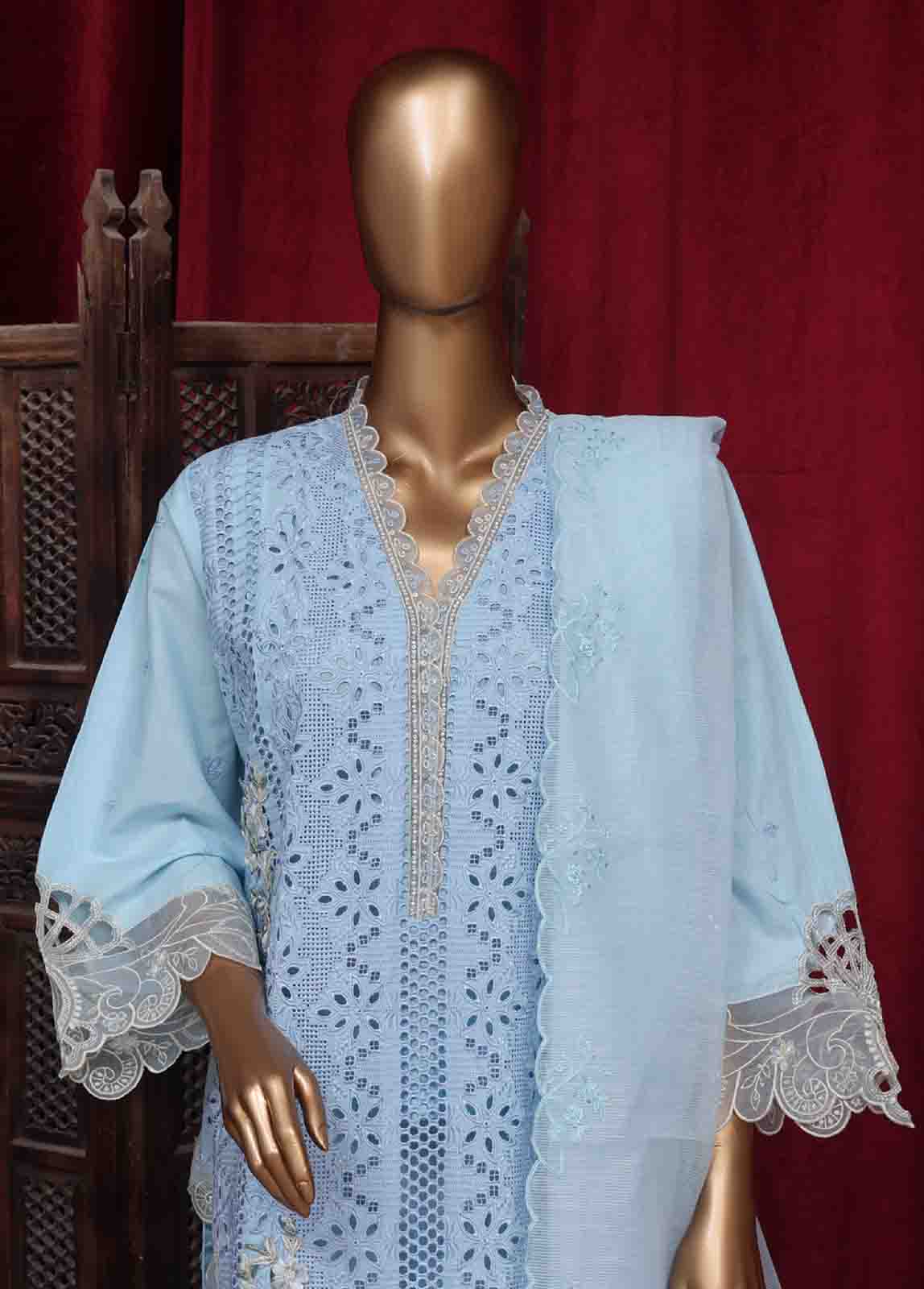 Bin Saeed LF-0150-B Digital Printed Embroidered Suits 2025
