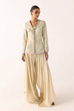 Maria B LF-1005-Floral White M Luxe Fabrics 2026