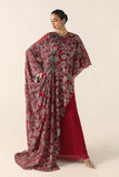 Maria B LF-1009-Dark Fuchsia M Luxe Fabrics 2026