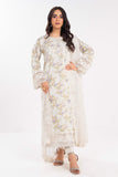 Alkaram LL-07-25-1-Cream Luxury Lawn Summer 2025