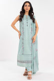 Alkaram LL-10-25-1-Powder-Blue Luxury Lawn Summer 2025
