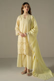 Cross Stitch Lemon Zest Chikankari Lawn 2025