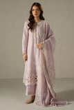 Cross Stitch Lilac Bloom Chikankari Lawn 2025