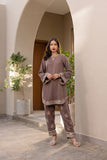 Dhanak FW24DA-2625 Olive Green Velvet Drop II 2024