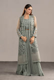 Maria B MGL-EF26-01 Ice Blue Masakali Formals 2026