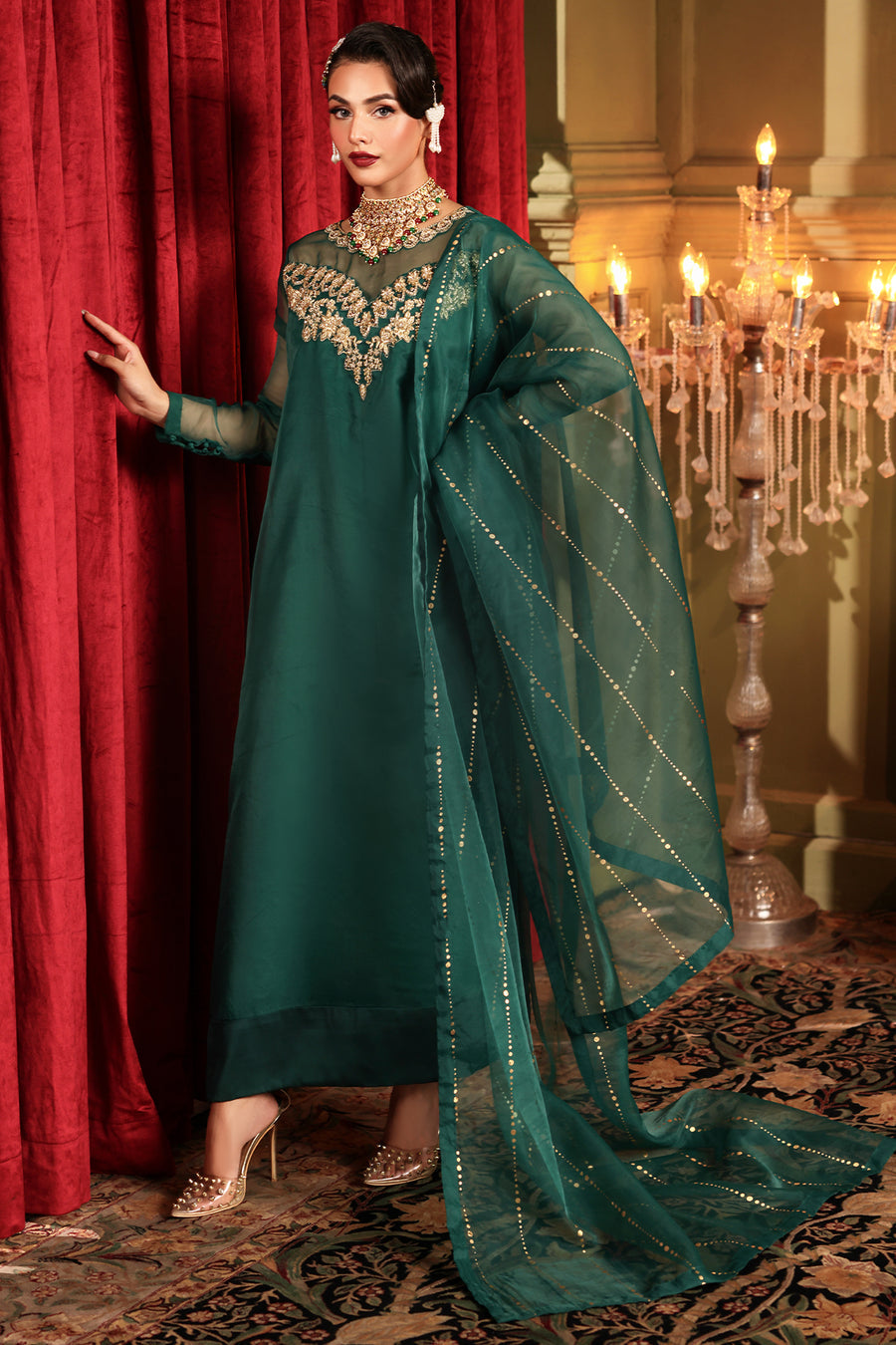 Charizma CMA-4-010 GREEN Mi Amor RTW 2024 – Sara Clothes