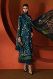 Maria B MPS-EF26-05R1-Teal Silk Prints 2026