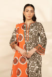 Alkaram MS-74-25-1-Orange Green Mid Summer Collection 2025