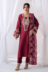 AJR Couture Scarlet Luxe Eid Drop Prets 2024