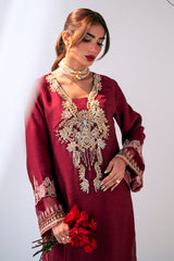 AJR Couture Scarlet Luxe Eid Drop Prets 2024