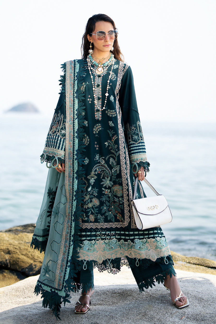 AJR Couture Celia Alif Signature Luxury Lawn 2024