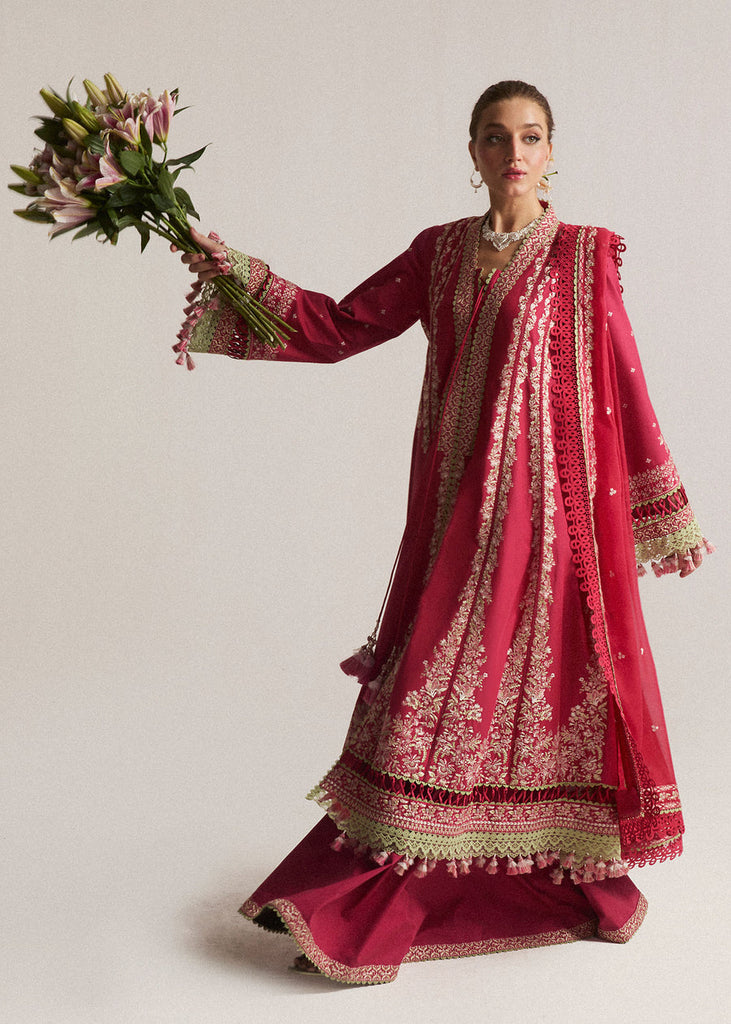 Hussain Rehar Coralé. Lawn Eid Collection 2024 Sara Clothes