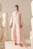 Azure Peachy Meadow Luxury Lawn 2026
