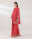 Sapphire  3 Piece Embroidered Cambric Suit PEDY24DFV513 Intermix Collection 2024