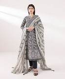 Sapphire  3 Piece Embroidered Cambric Suit PEDY24DFV514 Intermix Collection 2024
