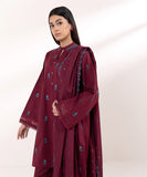 Sapphire  3 Piece Embroidered Cambric Suit PEDY24DFV516 Intermix Collection 2024