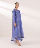 Sapphire  3 Piece Embroidered Cambric Suit PEDY24DFV517 Intermix Collection 2024