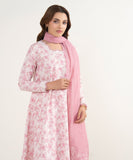 Sapphire 3PESUS26V132 Embroidered Cotton Satin Suit Eid 1 2026