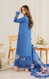 Asifa N Nabeel Peri Winkle (PP-4) Pretty In Pink Luxury Lawn 2024