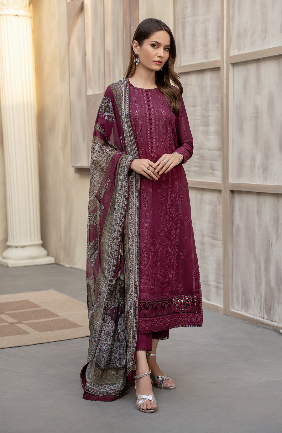 Zarif ZFL 01 Rahaa Festive Lawn Collection 2024