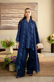 Azure Sapphire Veil Luxury Lawn 2025