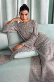Maria B SF-EA26-37-Grey Luxury Formals Pre-Fall 2026