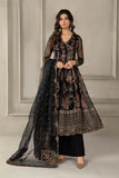 Maria B SFF2419-ESM-BLK Evening Wear Eid Collection 2024