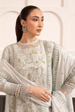 Maria B SF-EA26-24-Ice Blue Luxury Formals Pre-Fall 2026