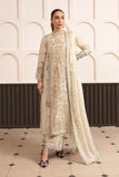 Maria B SF-EA26-24-Light Yellow Luxury Formals Pre-Fall 2026