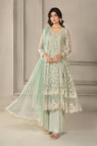 Maria B SFF2409-ESM-LGN Evening Wear Eid Collection 2024
