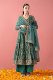 Maria B SFW2561-ESM-GRN Shehnai Luxury Formals 2025