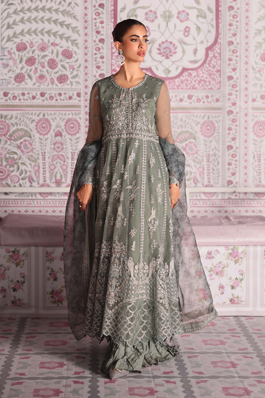 Maria B SFW2538-ESM-IBU Shehnai Luxury Formals 2026