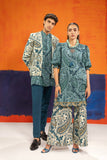 Alkaram SLR-44-24-7-Cadet Blue Winter Collection 2024