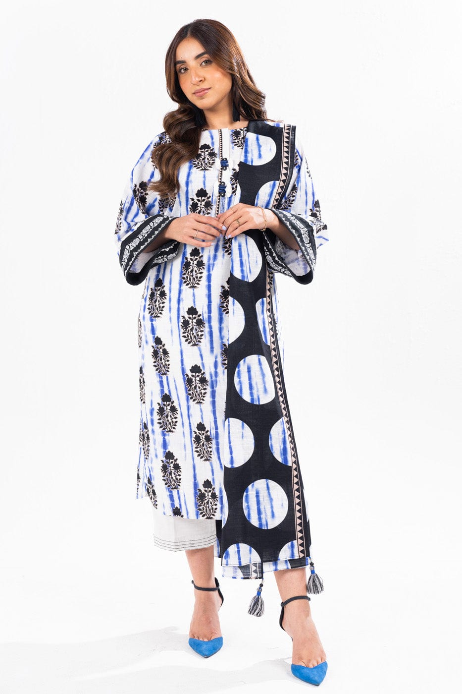 Alkaram SLR-90-24-7-White  Winter Collection 2024