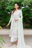 Sable Vogue Mint Garden Shiree Lawn Collection 2024