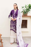 Sable Vogue Plum Orchid Shiree Lawn Collection 2024