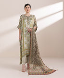 Sapphire 3 Piece - Embellished Silk Suit T3PSLS25V312 Eid 1 RTW 2025