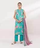 Sapphire  3 Piece Printed Cambric Suit U3PDY24DFV54 Intermix Collection 2024