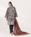 Sapphire  3 Piece Embroidered Jacquard Suit U3PESG24V512 Intermix Collection 2024