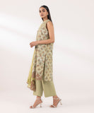 Sapphire  3 Piece Embroidered Jacquard Suit U3PESG24V513 Intermix Collection 2024