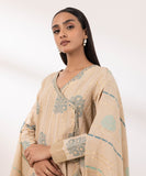 Sapphire  3 Piece Embroidered Jacquard Suit U3PEST24V511 Intermix Collection 2024