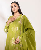 Sapphire  3 Piece Embroidered Jacquard Suit U3PEST24V518 Intermix Collection 2024