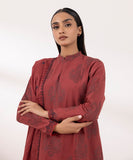 Sapphire  3 Piece Embroidered Jacquard Suit U3PEST24V519 Intermix Collection 2024