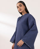 Sapphire  3 Piece Embroidered Jacquard Suit U3PEST24V520 Intermix Collection 2024