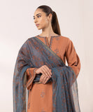 Sapphire  3 Piece Embroidered Multi Neps Suit U3PEST24V521 Intermix Collection 2024