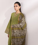Sapphire  3 Piece Embroidered Multi Neps Suit U3PEST24V524 Intermix Collection 2024