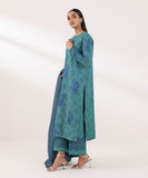 Sapphire  3 Piece Embroidered Jacquard Suit U3PEST24V528 Intermix Collection 2024