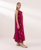 Sapphire  3 Piece Embroidered Jacquard Suit U3PEST24V530 Intermix Collection 2024