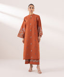 Sapphire  2 Piece Embroidered Cambric Suit U3PEST24V534 Intermix Collection 2024